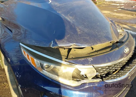 2018 Kia Optima Ex из США, поврежденный, VIN 5XXGU4L38JG191294